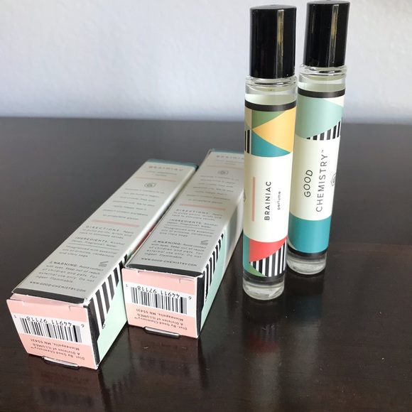 2pcs Good Chemistry Brainiac RollerBall  With Essential Oils - Picture 2 of 15